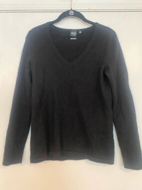Saks Fifth Ave Black Label 100% Cashmere Sweater - Size Large
